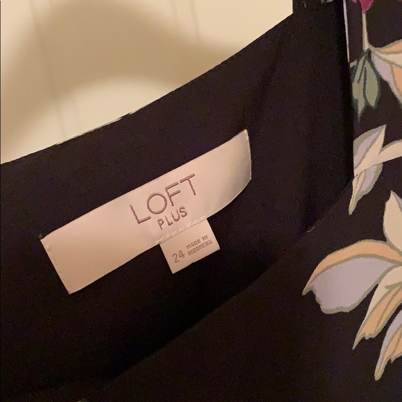 Loft plus floral dress - size 24 - Picture 2 of 5